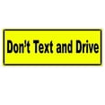 thumbnail image 1 of Dont Text & Drive 13 oz Vinyl Banner With Metal Grommets, 1 of 4