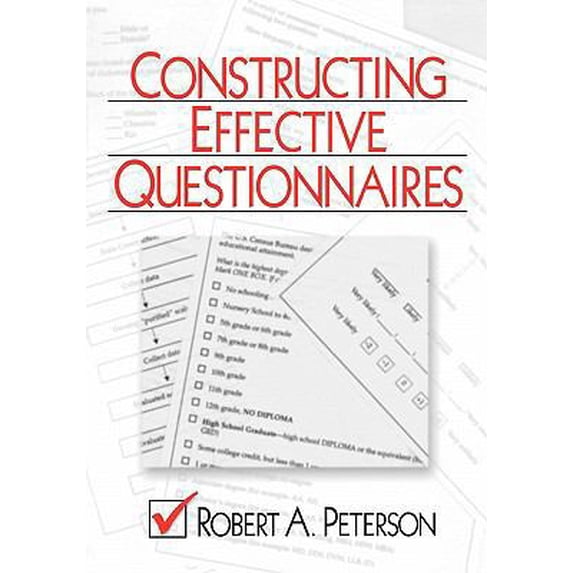 Pre-Owned Constructing Effective Questionnaires (Paperback) 0761916415 9780761916413