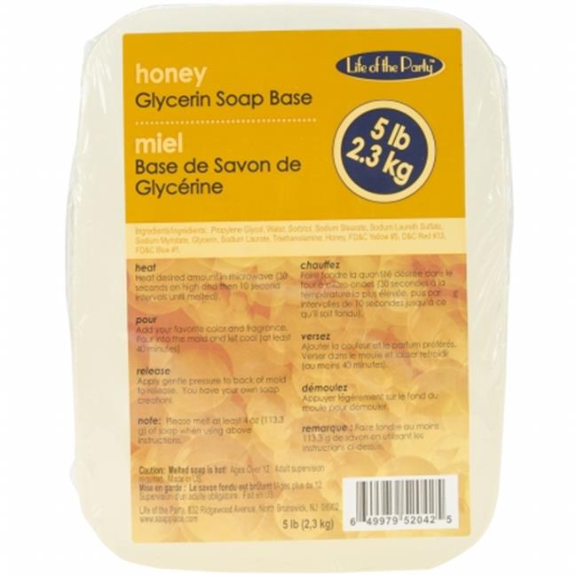 Glycerin Soap Base 5lbHoney