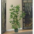 thumbnail image 3 of Nearly Natural 4' Bamboo Polyester Artificial Plant, Green, 3 of 10