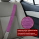 thumbnail image 4 of Cubiertas de cinturón de seguridad Uxcell 2 piezas de 39.4 pulgadas, almohadillas de cinturón de seguridad para automóvil, púrpura, 4 of 7