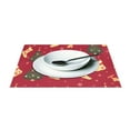 thumbnail image 3 of Christmas Trees Socks 12×18 inch Placemats Heat Resistant Washable Foldable Rectangular Placemats Set Decoration Indoor Outdoor for Kitchen Dining Table 1PC, 3 of 8