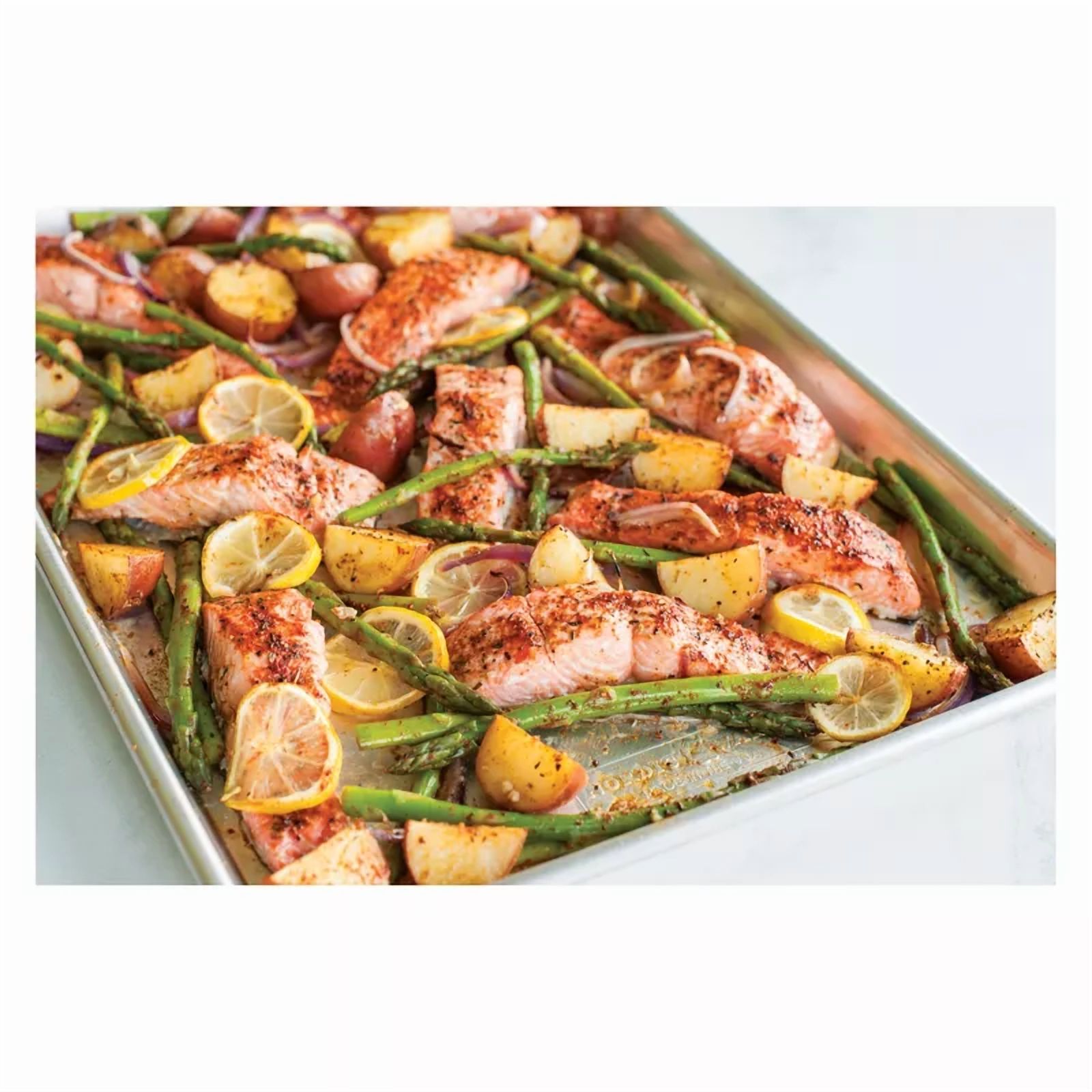 Naturals Baker's Half Sheet: Aluminum Rimmed Baking Sheet, Hand Wash, Oven-Safe, 17.9" x 12.9"