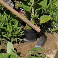 thumbnail image 2 of Hoe Garden Tool, Portable Carbon Steel Hand Hoe, Solid Mattock Pick Garden Hoe, Hand Rake Garden Tool, Weeding Hoe for Yard Transplanting Digging Planting Loosening Soil Camping Or Prospecting (B), 2 of 5