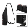 thumbnail image 2 of Disketp Sling Backpack,Multipurpose Crossbody Shoulder Bag Travel Hiking Daypack-Red Mushrooms, 2 of 6