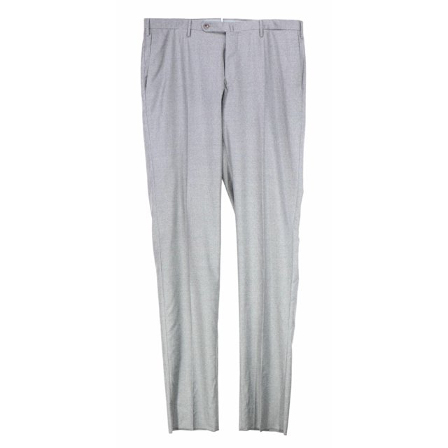 Incotex Pantalon Habillé Gris Mat Super 150 Coupe Moderne pour Homme - 36