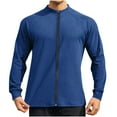 thumbnail image 2 of pstuiky camisas de manga larga para hombre, Camisa/top de manga larga con solapa y manga larga de terciopelo holgado y lavado informal para hombre camisetas de hombre m, 2 of 3