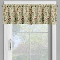 thumbnail image 2 of Ambesonne Botany Window Valance, Witchy Medieval Floral Leafy, 54" X 12", Pale Almond Green Red, 2 of 4