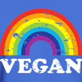 thumbnail image 3 of CafePress - Vegan Rainbow T Shirt - Men's Classic Graphic Cotton T-Shirt, 3 of 4
