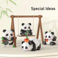 thumbnail image 4 of HI-Reeke Animal Micro Mini Building Block Set Flower Panda Building Bricks Kit for Kid Adult Black, 4 of 7