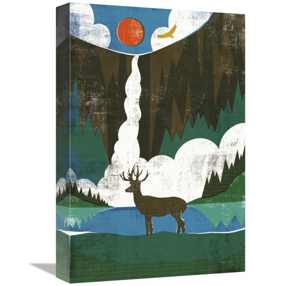 Global Gallery's 'Big Sky II No Words' By Michael Mullan Stretched Canvas Wall Art