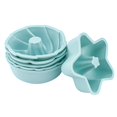 thumbnail image 1 of Coofit Muffin Cake Mold Silicone 6PCS DIY Professional Soft Egg Tart Molds Pudding Mold, 1 of 10