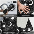 thumbnail image 4 of Fotbe Extra Durable Door Mat - Dirt Trapping Outdoor Welcome Mats - Non-Slip Outdoor Door Mats - Low Profile Front Door Mat - Indoor (16" x 24", Crescent and Stars ), 4 of 9