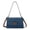 Dark Jean, variant on Wrangler Rhinestone Denim Canvas Crossbody Shoulder Bag for Women Bling Handbag, Black