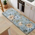 thumbnail image 5 of Pioneer Flower Floral Print Pattern Kitchen Rug Mat,Kitchen Runner Rugs Non Skid Washable,Decorative Kitchen Floor Mats for Kitchen,Sink,Laundry,17"x47.2", 5 of 7