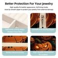 thumbnail image 3 of Pumpkin Travel Portable Square Jewelry Stand Organizer Storage Box for Rings, Earrings, Necklaces, Bracelets - Suitable for Girls and Women, 3 of 6