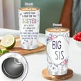 thumbnail image 5 of Big Sisters Gifts From Sister Brother - 20oz BIG SIS Tumblers Gifts For Big Sisters - Birthday Valentines Chrismas Gifts For Soul Sisters Besties Best Friends, 1 Piec, 5 of 6