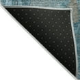 thumbnail image 3 of Addison Rugs Chantille Indoor/Outdoor Transitional Abstract Teal Washable Round Rug, 8' x 8', 3 of 6