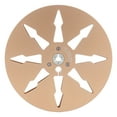 thumbnail image 2 of 1/4 Empty Tape Reel, 8 Hole Sound Tape Empty Reel Rustproof  for Rewinding Black,Gold,Silver, 2 of 7