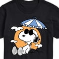 thumbnail image 3 of Peanuts - Snoopy's Beach Day - Men's Short Sleeve Graphic T-Shirt, 3 of 6