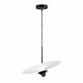 thumbnail image 2 of ET2 Lighting E21464-WTBK Radar LED 1-Light Pendant - White & Black, 2 of 4