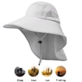thumbnail image 3 of Protección Solar Sombrero Pesca Al Aire Libre para Hombre Sombrero Sombrero Protección Solar [requiere Embalaje Adicional] (gris Claro), 3 of 9