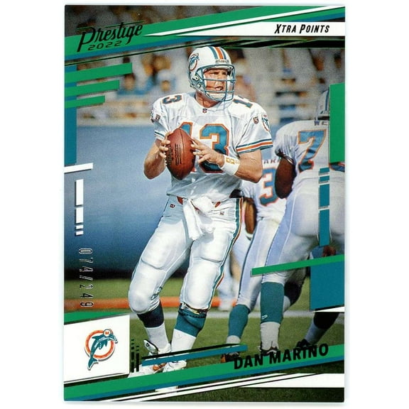 NFL 2022 Panini Prestige Green Xtra Points 74/249 Dan Marino #188
