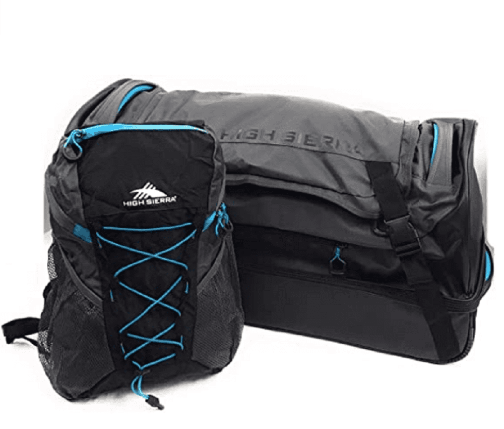 high sierra drop bottom wheeled duffel 30
