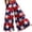 Deep Red, variant on July 4th Pants for Women - Fashion Casual High Waist Loose Lightweight Wide Leg Flowy USA Flag Print - Patriotic Versatile Women's Pants,Royal Blue S
