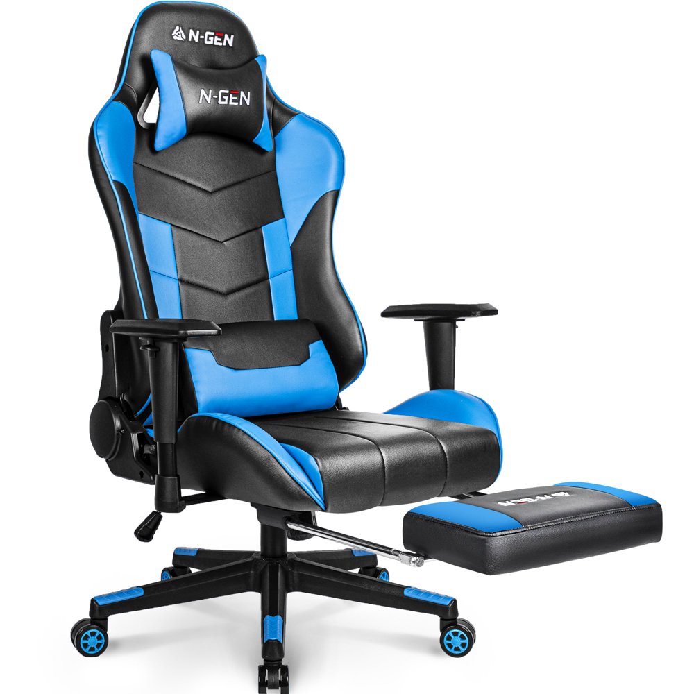 NGEN Velox Series Gaming Chair Ergonomic Leather Reclining High Back