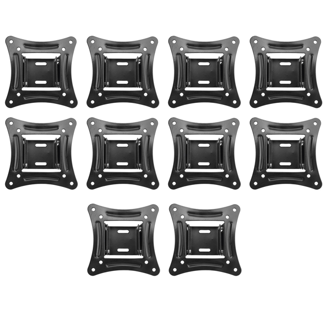Support Mural Universel 10X pour Écran LCD LED 14-27 Pouces Hauteur Réglable Rétractable pour Tv-C12