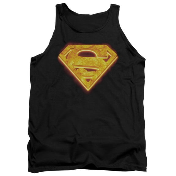 Superman - Hot Steel Shield - Tank Top - XX-Large