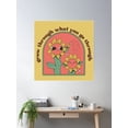 thumbnail image 2 of Grow Through What You Go Through Poster Wall Art, Modern Wall Decor For Living Room Bedroom, 16x16 UNFRAMED, 2 of 3