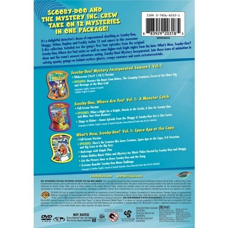 (未使用･未開封品)　3-Pack Fun: Scooby Doo [DVD] [Import] 7z28pnb Amazon.com: Scooby-Doo 3-Pack Fun (Mystery Incorporated
