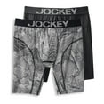 thumbnail image 6 of Jockey Men's RapidCool Midway Brief - 2 Pack, Fusion Red/Black, X-Large, 6 of 6