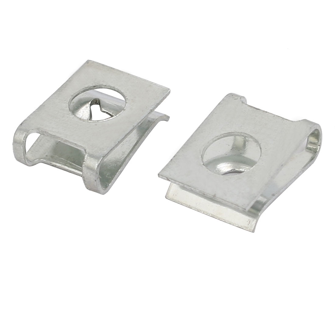 Fit M5/ST4.8 Screw 65Mn Spring Steel U Clip Nut Silver Tone 15mm x 11mm 10pcs Walmart Canada