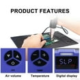 thumbnail image 5 of 600W Hot Air Rework Soldering Station With Temperature Control, Adjustable Air Volume, Digital Display For SMD Soldering With 3 Hot Air Nozzles, 5 of 8
