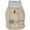 Beige, variant on YAHHU Cold Weather Dog Coat Warm Dog Jacket Reflective Waterproof Windproof Dog Winter Coat Reversible Stormguard Dog Snowsuit Vest Dark Green L (Length 11.4 inches / 29.0 cm)