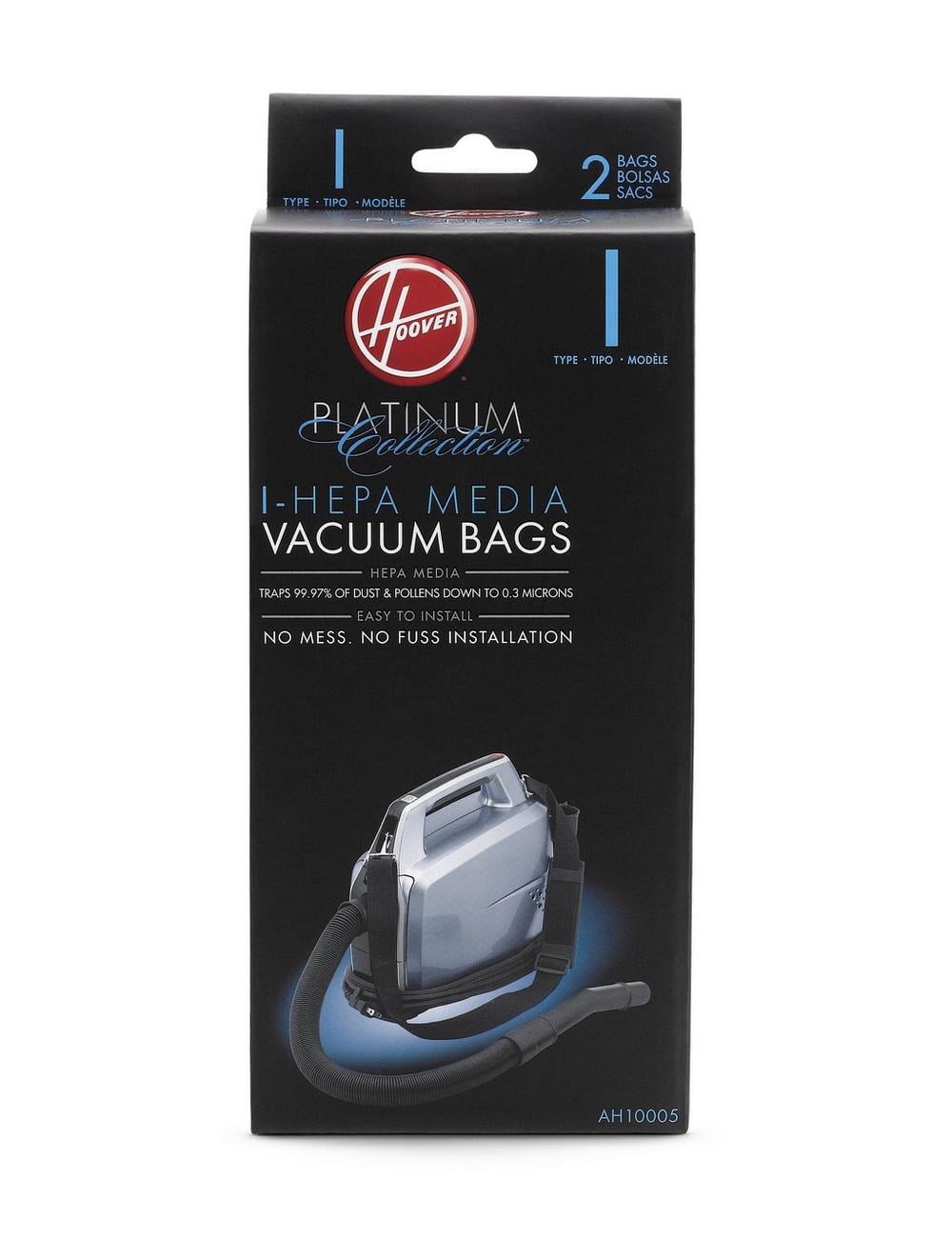 Hoover Type 1 HEPA Vacuum Cleaner Bags, AH10005