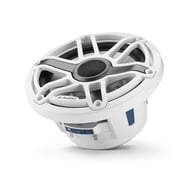 JL Audio M6-770X-S-GwGw-i 7.7-inch Marine Coaxial Speakers with Transflective™ LED Lighting, Gloss White