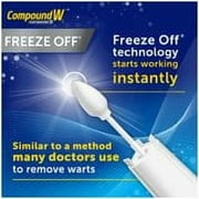 Compound W Freeze Off Wart Remover, Common and Plantar Warts Removal, 8 Applications (Pack of 2)