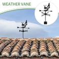 thumbnail image 2 of Shisuyan Deer Wind Vane For Outdoor Decor And Weather Monitoring Wind Vane Elk Decoration Wind Vane Wind Direction Indicators, 2 of 9