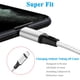 thumbnail image 3 of Cable de Carga USB Múltiple de 10 Pies 3A, Conector de Cable de Carga Rápida 3 en 1 con Adaptador de Puerto USB Dual/tipo C/Micro, Compatible con Tabletas Teléfono 12 11 Pro 8 7 6 Samsung Galaxy (10 Pies) Negro, 3 of 5