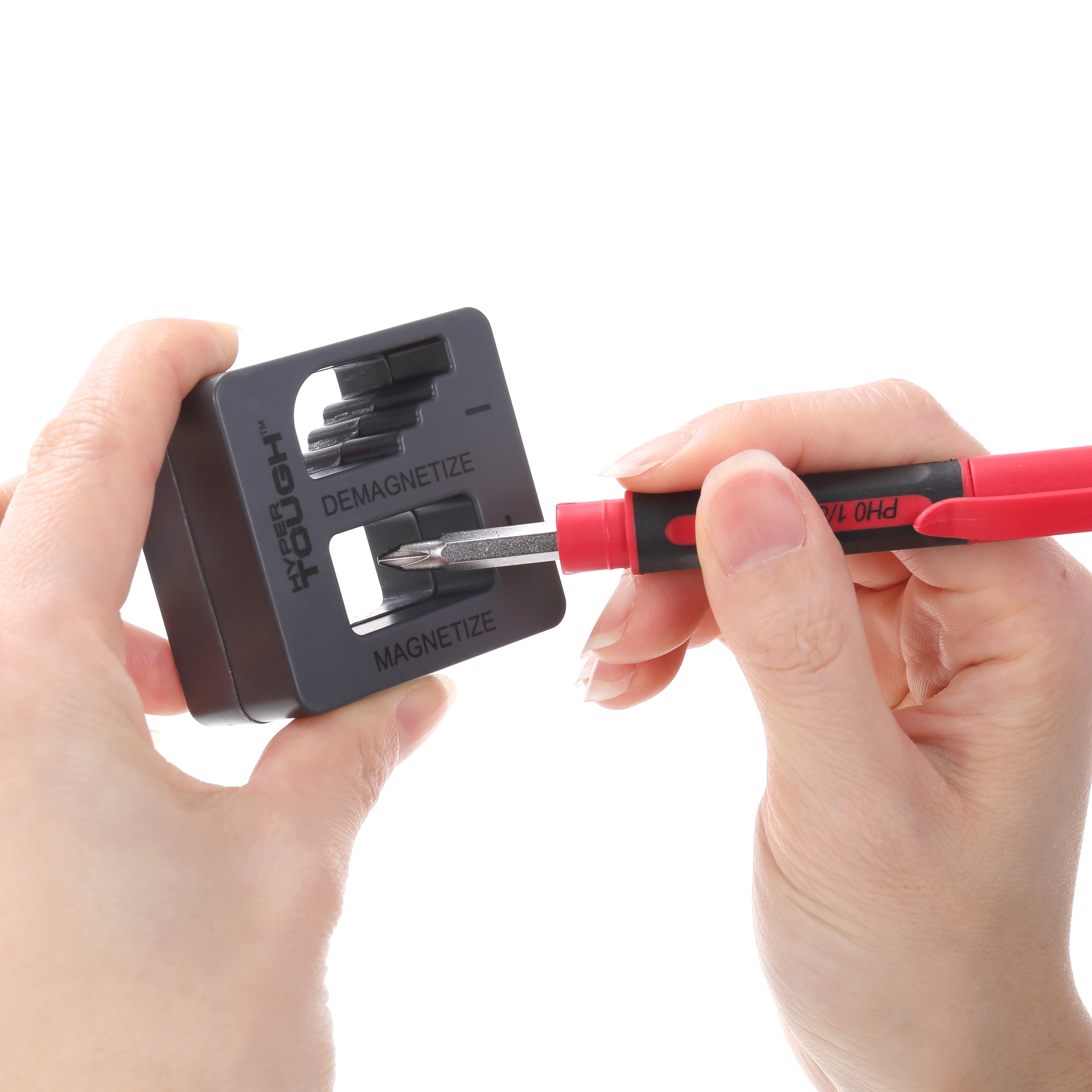 HYPER TOUGH SCEWDRIVER MAGNETIZER / DEMAGNETIZER IN ABS CASE