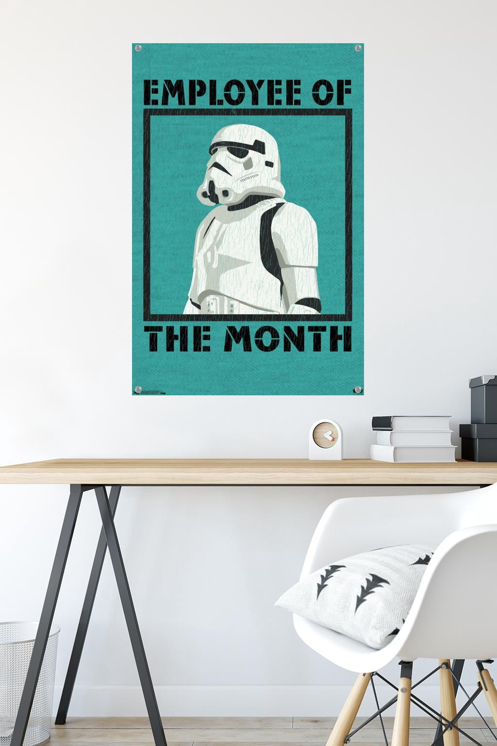 Star Wars: Saga - Employee Of The Month Wall Poster with Push Pins, 22.375" x 34"