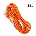 thumbnail image 2 of Grip Tight Tools® 15 FT Outdoor Extension Cord, 16-3 SJT, Orange, 2 of 5