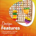 thumbnail image 4 of Super Bird Creations Seagrass Foraging Wall Toy for Birds, 4 of 7