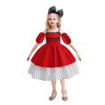 thumbnail image 1 of Vestido de Halloween para niñas, vestido estampado, disfraz de bruja para juego de rol, disfraz de mascarada, 1 of 9