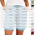thumbnail image 3 of Bermuda Golf Shorts For Women Quick Dry Active Shorts Knee Length High Waisted Elastic Short Pant Baggy Relaxed Fit Lounge Breathable Sweat-Pant - (Mid-Thigh Length Style), 3 of 8