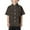 Brown, variant on Kids Clothes Boys Beach Leisure Collar Button Open Shirt Short Sleeve Casual Tops for Children